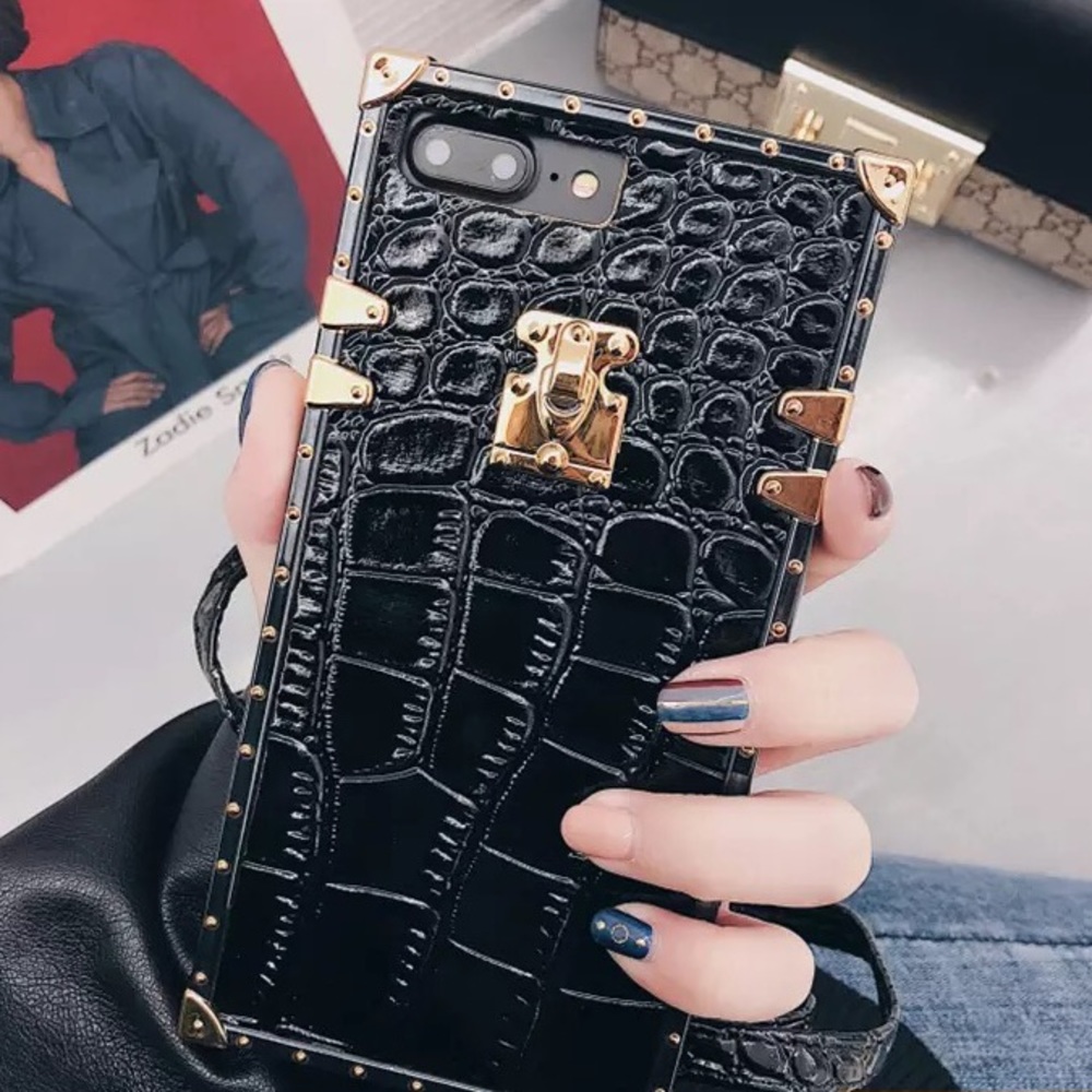 Trendy IPhone X Black Case